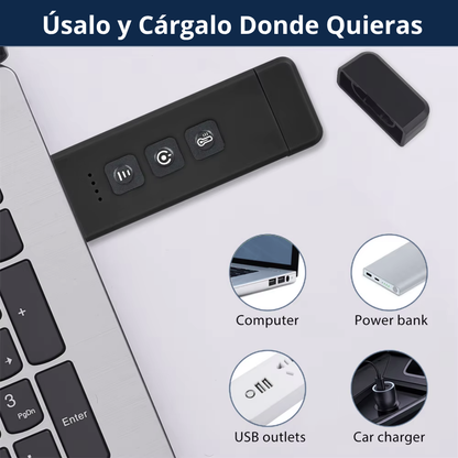 Marcapáginas LED Pro: Luz de Lectura Recargable